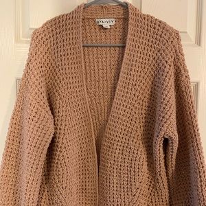 Ava and Viv rose cardigan
